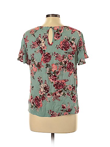 Rewind Short Sleeve Blouse (view 2)