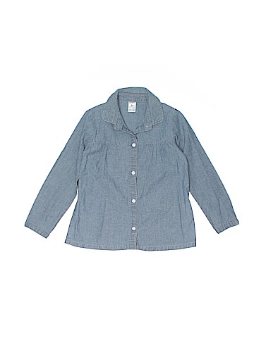 Carter's Long Sleeve Button-Down Shirt (view 1)