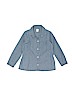 Carter's 100% Cotton Solid Blue Long Sleeve Button-Down Shirt Size 5T - photo 1