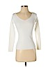 Club Monaco White Long Sleeve Top Size XS - photo 1