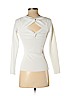 Club Monaco White Long Sleeve Top Size XS - photo 2