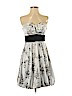 Trixxi 100% Polyester Silver Cocktail Dress Size S - photo 1