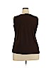 DressBarn Brown Sleeveless Top Size 2X - photo 2