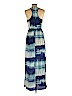 Twelfth Street by Cynthia Vincent 100% Polyester Blue Casual Dress Size L - photo 2