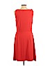 Ann Taylor Orange Casual Dress Size L - photo 2