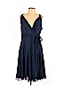 Va Et Vien 100% Silk Blue Cocktail Dress Size 12 - photo 1