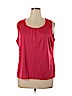 Sag Harbor Pink Sleeveless Top Size 1X - photo 1