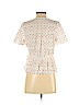 Madewell 100% Cotton Ivory Short Sleeve Blouse Size S - photo 2