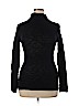 Eyeshadow 100% Cotton Black Long Sleeve Turtleneck Size XL - photo 1