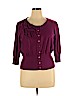 Elle Purple Cardigan Size XL - photo 1