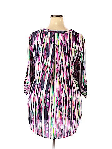 Cato 3/4 Sleeve Blouse (view 2)