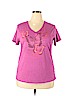 SONOMA life + style Plus Purple Short Sleeve T-Shirt Size XXL - photo 1