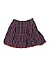 Strasburg 100% Cotton Plaid Blue Skirt Size 7 - photo 1