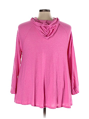 Woman Within Pullover Hoodie (view 2)