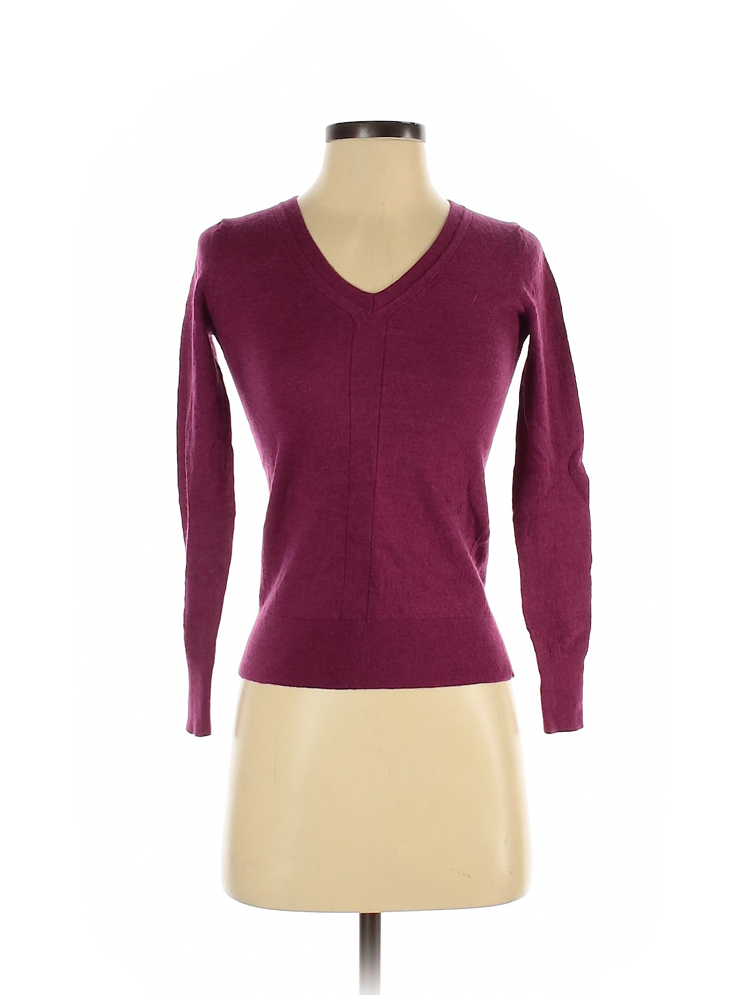 Banana Republic Women Purple Wool Pullover Sweater XS | eBay