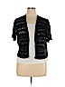 Kate & Mallory designs 100% Acrylic Black Cardigan Size 1X - photo 1