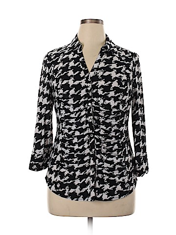 INC International Concepts 3/4 Sleeve Top (view 1)