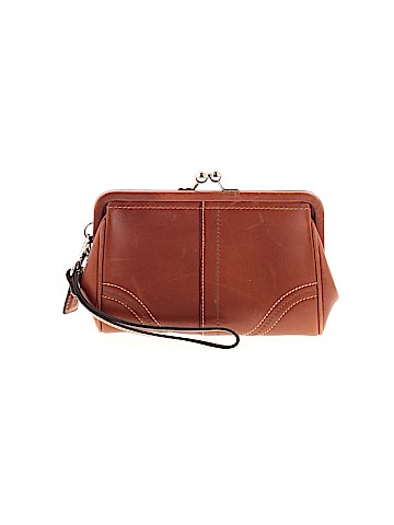 Coach Factory Leather Wristlet (view 1)