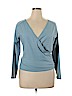 Assorted Brands Blue Long Sleeve Top Size XL - photo 1