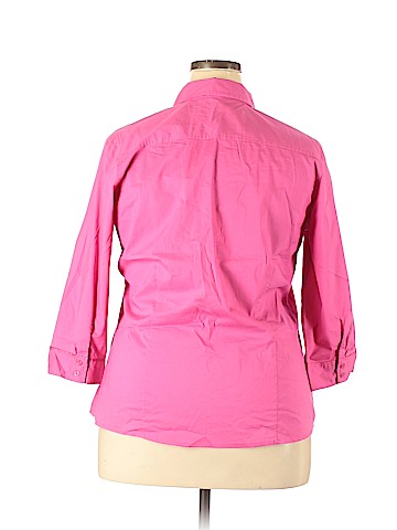 Old Navy Plus Long Sleeve Button-Down Shirt (view 2)