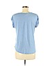 Ann Taylor LOFT Blue Short Sleeve T-Shirt Size S (petite) - photo 2