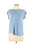 Ann Taylor LOFT Blue Short Sleeve T-Shirt Size S (petite) - photo 1