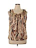 Chico's Brown Sleeveless Blouse Size XL (3) - photo 1