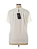 Karl Lagerfeld Paris 100% Polyester Ivory Short Sleeve Blouse Size XL - photo 2