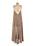 BCBGMAXAZRIA 100% Polyester Tan Cocktail Dress Size M - photo 2