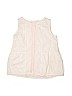 Crewcuts 100% Cotton Solid Pink Sleeveless Blouse Size 16 - photo 1