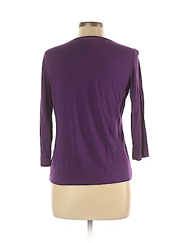 Liz Claiborne 3/4 Sleeve T-Shirt (view 2)
