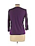 Liz Claiborne Purple 3/4 Sleeve T-Shirt Size L (petite) - photo 2