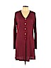 Banana Republic 100% Silk Burgundy Silk Cardigan Size XL - photo 1