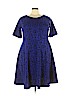 Lands' End Blue Casual Dress Size 2X - photo 1