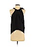 Cynthia Rowley 100% Silk Black Sleeveless Silk Top Size S - photo 1