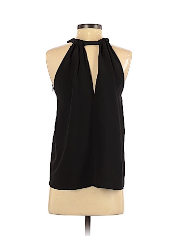 Cynthia Rowley Sleeveless Silk Top (view 2)