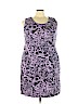 Jessica London 100% Cotton Purple Casual Dress Size 22 - photo 1