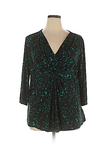 Daisy Fuentes 3/4 Sleeve Top (view 1)