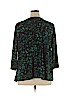 Daisy Fuentes Black 3/4 Sleeve Top Size 2X - photo 2