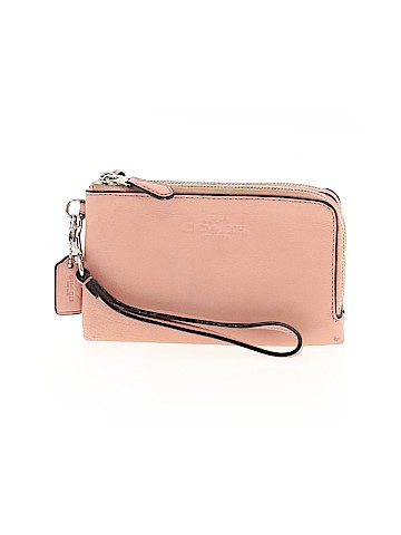 Coach Factory Leather Wristlet (view 1)