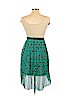 Xhilaration Green Casual Dress Size L - photo 2