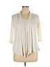 AGB 100% Rayon Ivory Cardigan Size XL - photo 1