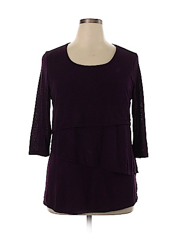 Faded Glory 3/4 Sleeve Top (view 1)