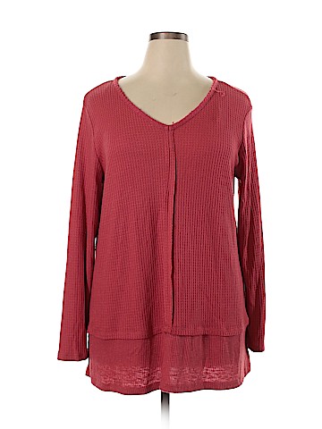 St. John's Bay Long Sleeve Top (view 1)