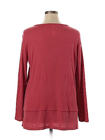 St. John's Bay Long Sleeve Top (view 2)