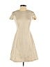 Rebecca Taylor Tan Casual Dress Size 2 - photo 1