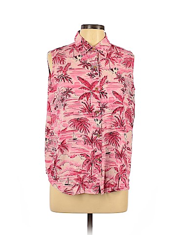 Big Dogs Short Sleeve Silk Top (view 1)