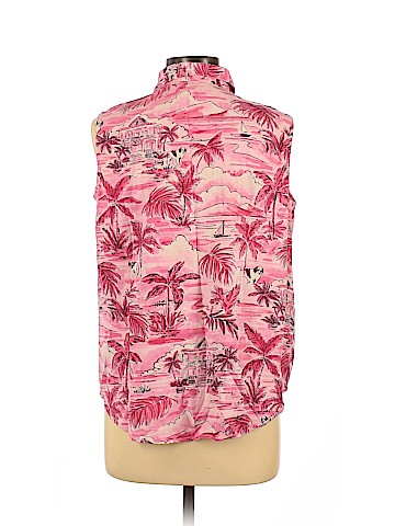 Big Dogs Short Sleeve Silk Top (view 2)