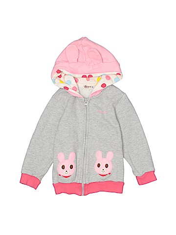 Hot Biscuits MikiHouse Zip Up Hoodie (view 1)