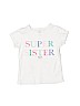 Baby Gap 100% Cotton White Short Sleeve T-Shirt Size 2T - photo 1